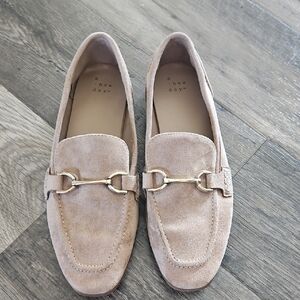 A New Day Women's Suede Tan Loafers